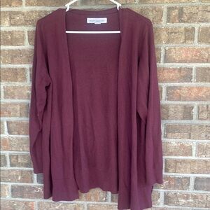 Essentials Women's Deep Burgundy Cardigan